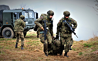 Żołnierze podnoszą umiejętności. Ćwiczenia terytorialsów z Braniewa, Giżycka i Olsztyna